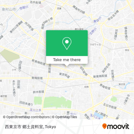 西東京市 郷土資料室 map