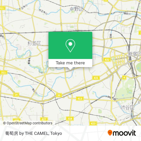 葡萄房 by THE CAMEL map