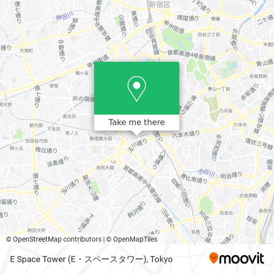 E Space Tower (E・スペースタワー) map