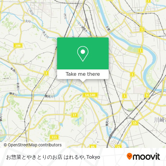 お惣菜とやきとりのお店 はれるや map