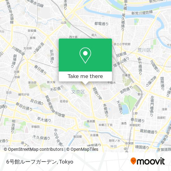 6号館ルーフガーデン map