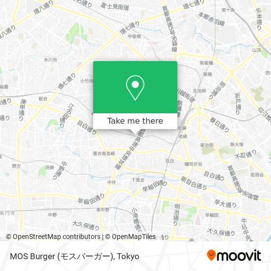 MOS Burger (モスバーガー) map