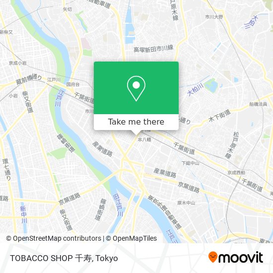 TOBACCO SHOP 千寿 map