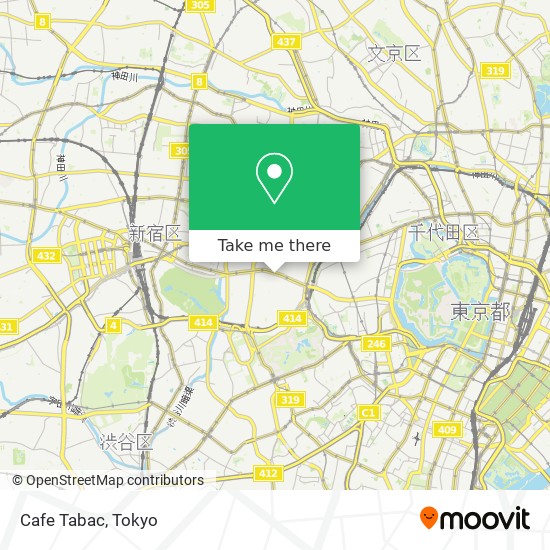 Cafe Tabac map