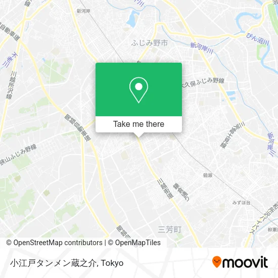 小江戸タンメン蔵之介 map
