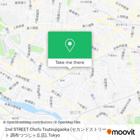 How To Get To 2nd Street Chofu Tsutsujigaoka セカンドストリート 調布つつじヶ丘店 In 調布市 By Bus Or Metro Moovit