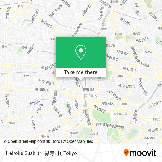 Heiroku Sushi (平禄寿司) map