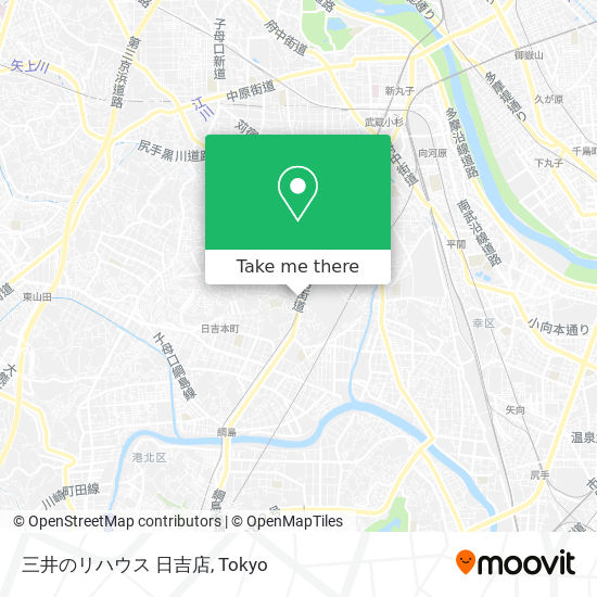 三井のリハウス 日吉店 map