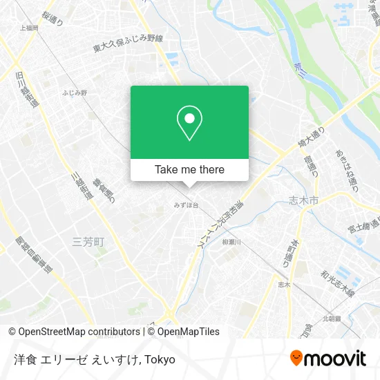 洋食 エリーゼ えいすけ map