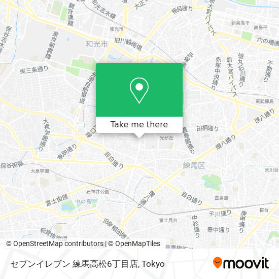 セブンイレブン 練馬高松6丁目店 map