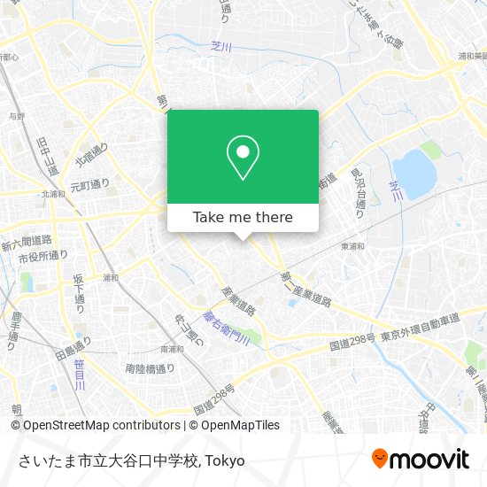 さいたま市立大谷口中学校 map