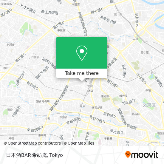 日本酒BAR 希紡庵 map