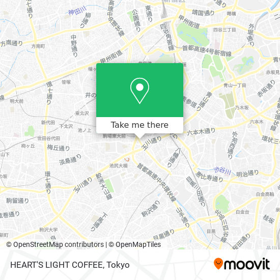 HEART'S LIGHT COFFEE map