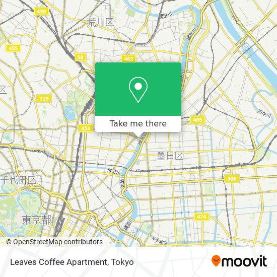 Leaves Coffee Apartment map