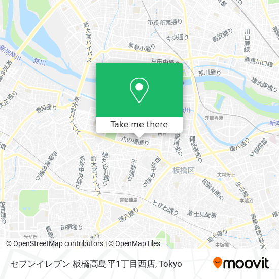 セブンイレブン 板橋高島平1丁目西店 map