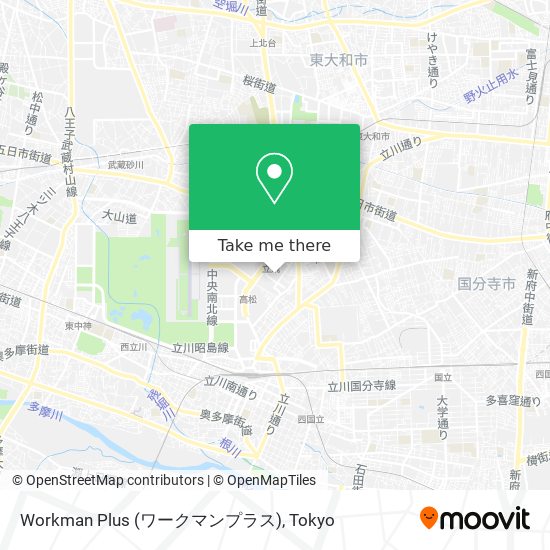 Workman Plus (ワークマンプラス) map