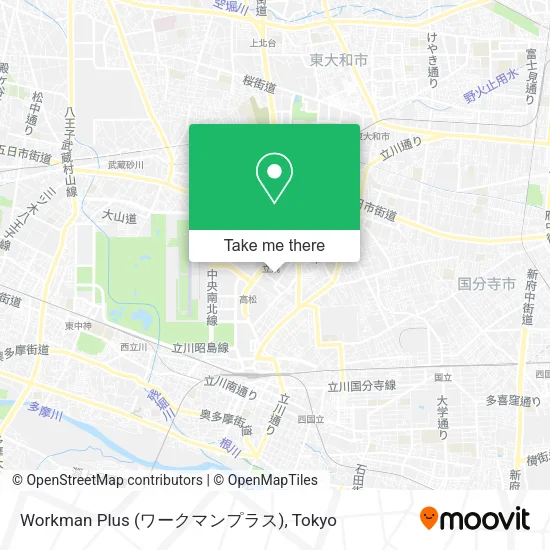 Workman Plus (ワークマンプラス) map