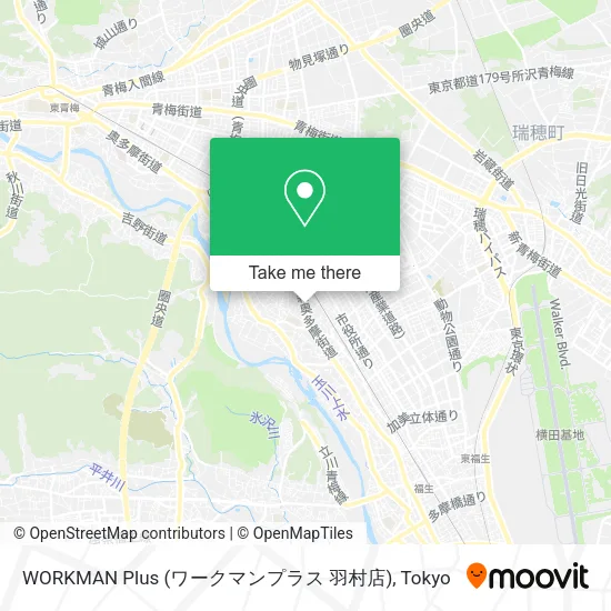 WORKMAN Plus (ワークマンプラス 羽村店) map