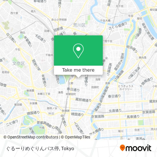 ぐるーりめぐりんバス停 map