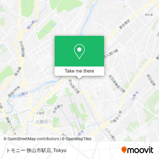 トモニー 狭山市駅店 map