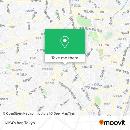 KiKA's bar map