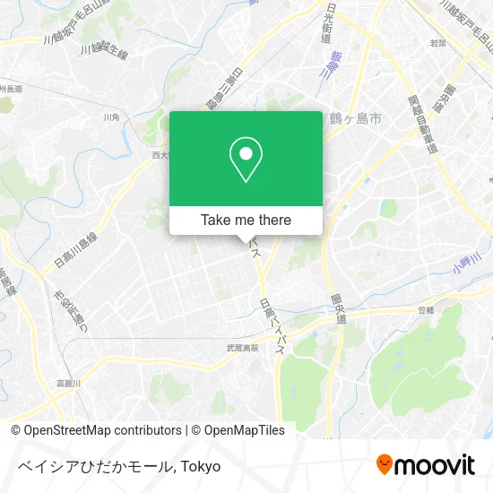 ベイシアひだかモール map