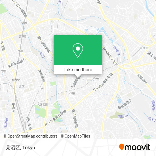 見沼区 map