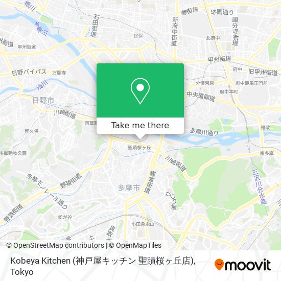 Kobeya Kitchen (神戸屋キッチン 聖蹟桜ヶ丘店) map