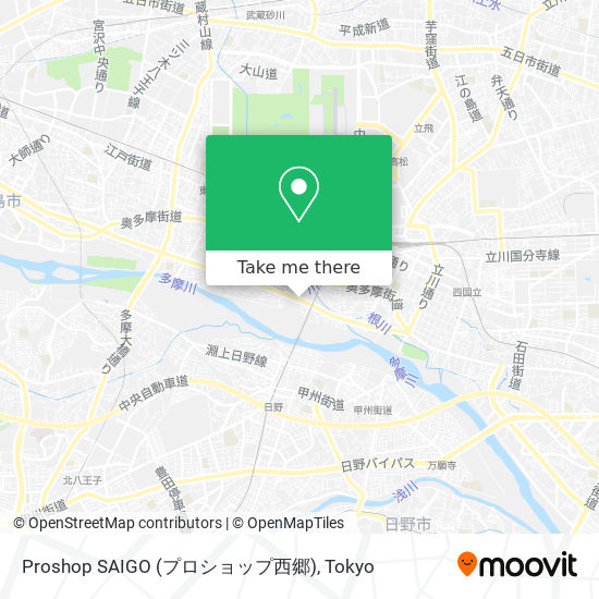 Proshop SAIGO (プロショップ西郷) map
