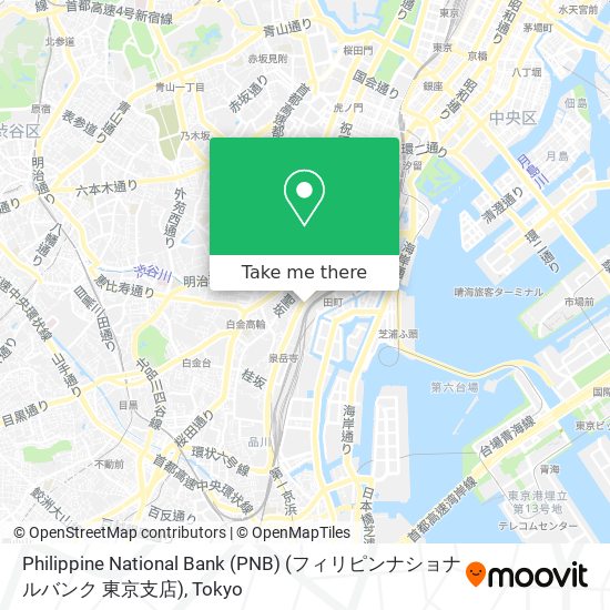 Philippine National Bank (PNB) (フィリピンナショナルバンク 東京支店) map