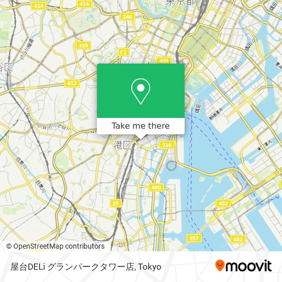 屋台DELi グランパークタワー店 map