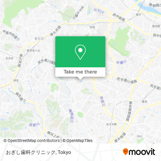 おぎし歯科クリニック map