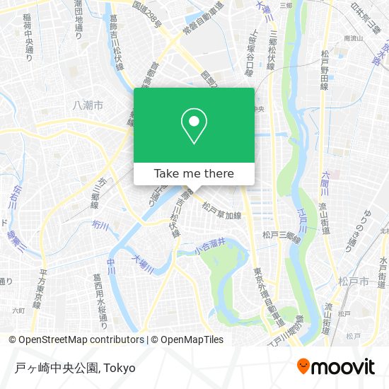 戸ヶ崎中央公園 map