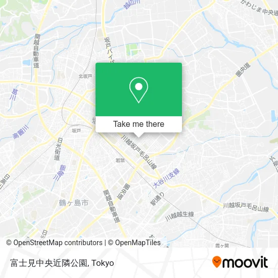 富士見中央近隣公園 map