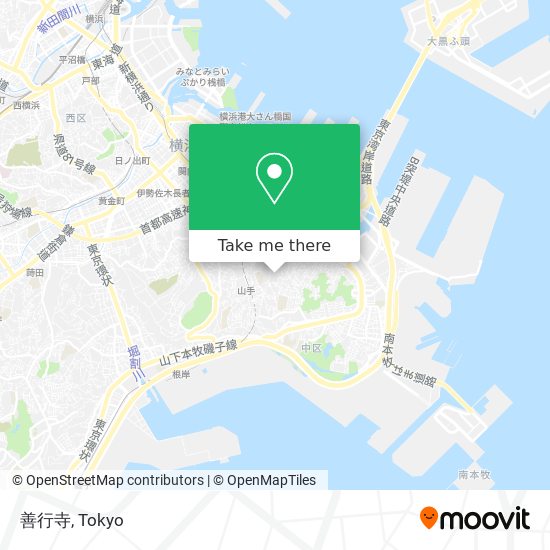 善行寺 map