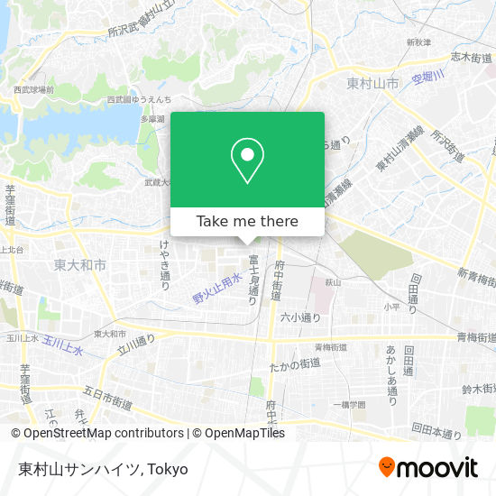 東村山サンハイツ map