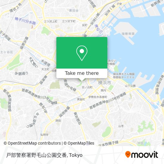 How To Get To 戸部警察署野毛山公園交番 In 横浜市 By Bus Or Metro