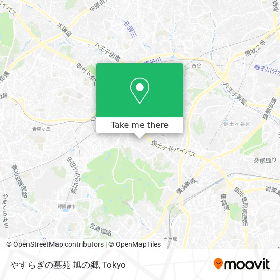 Peaceful Tomb Garden Asahi Village map