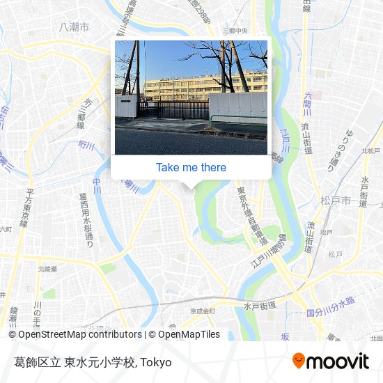 葛飾区立 東水元小学校 map
