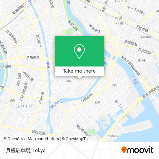 月極駐車場 map