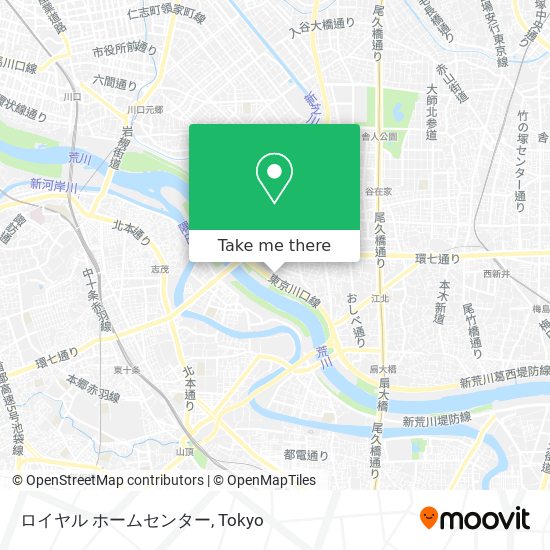 How To Get To ロイヤル ホームセンター In 足立区 By Bus