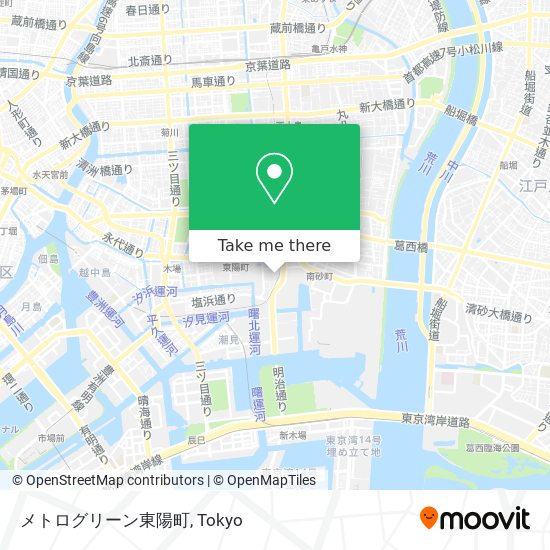 メトログリーン東陽町 map