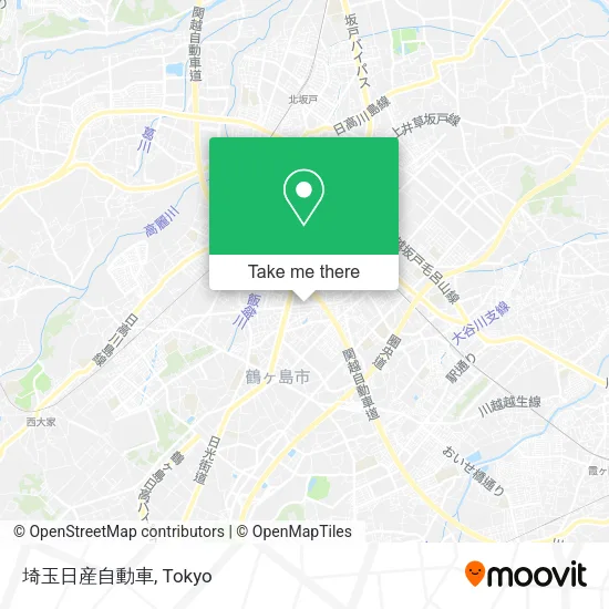 埼玉日産自動車 map