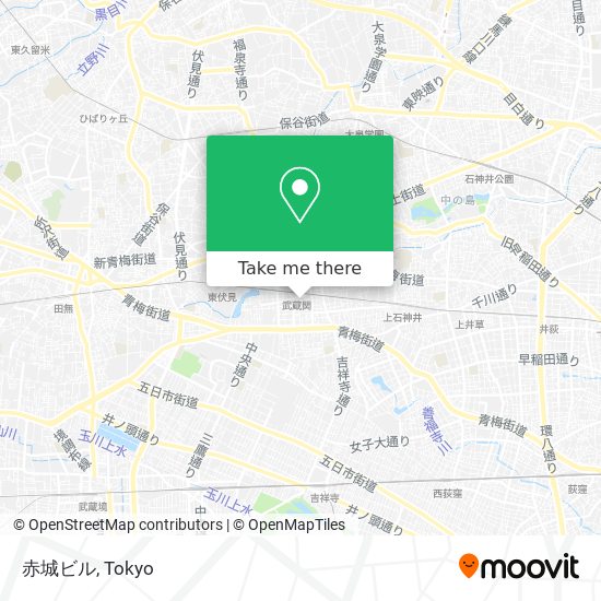 赤城ビル map