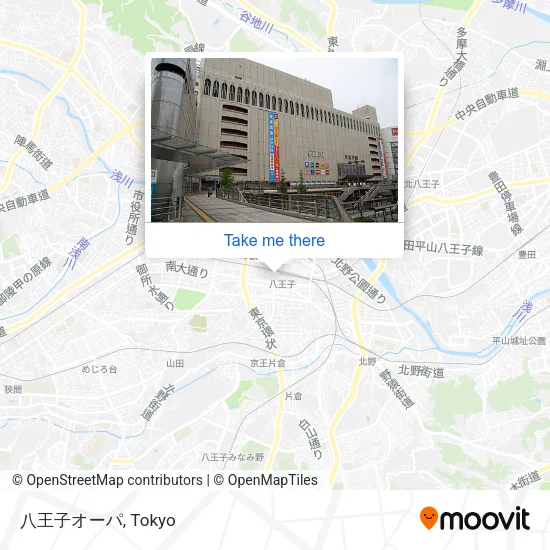 八王子オーパ map