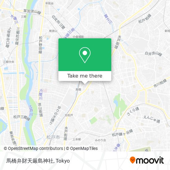 馬橋弁財天厳島神社 map