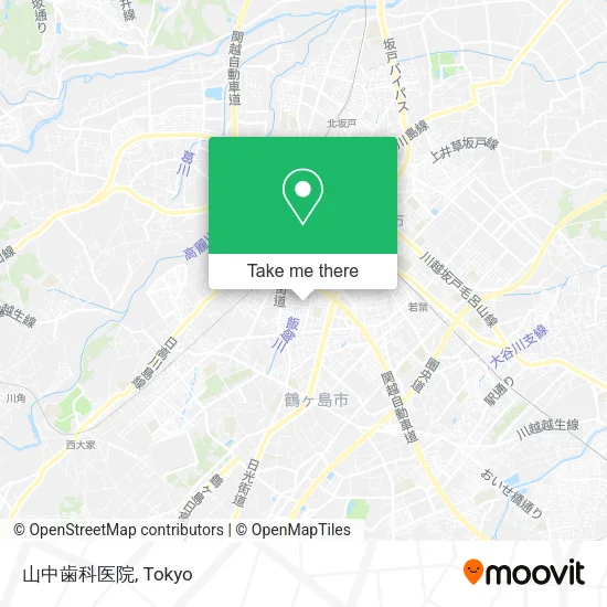 山中歯科医院 map