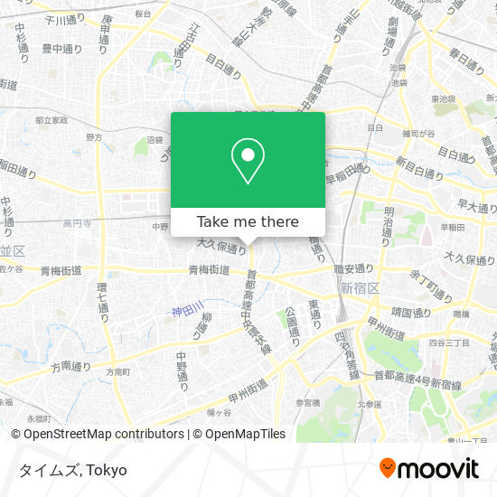 タイムズ map