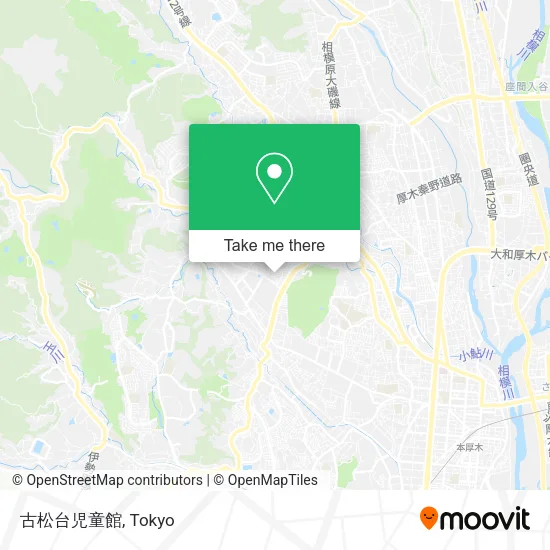 古松台児童館 map