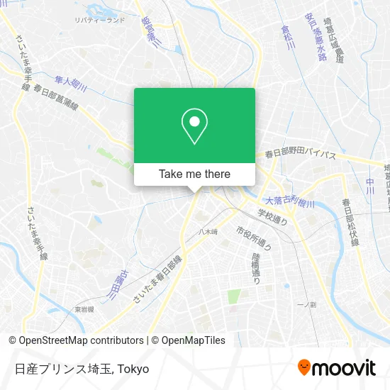 日産プリンス埼玉 map